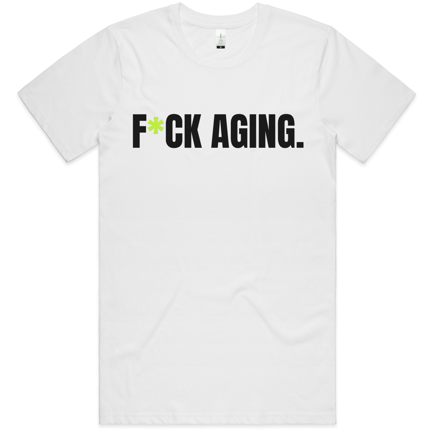 WHITE F*CK AGING TEE