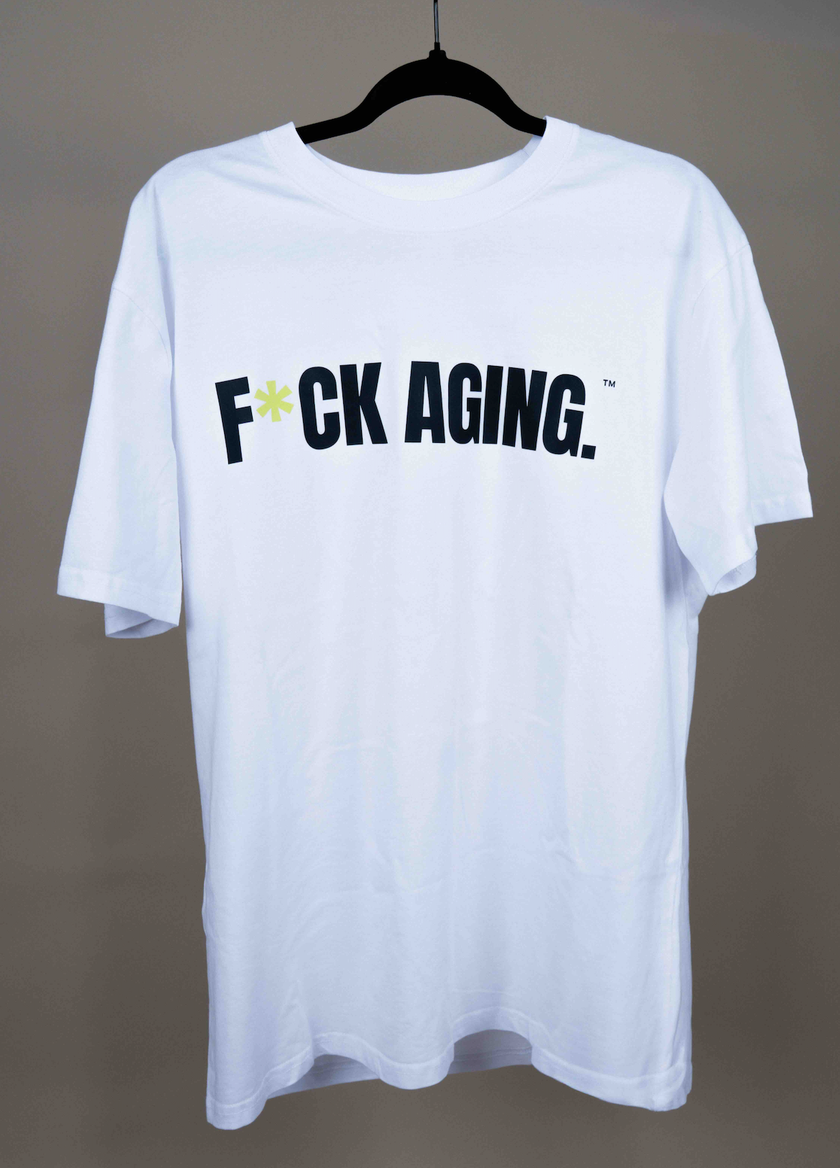 WHITE F*CK AGING TEE